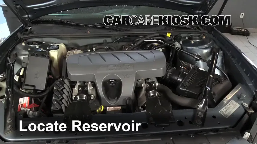 2007 Pontiac Grand Prix 3.8L V6 Windshield Washer Fluid